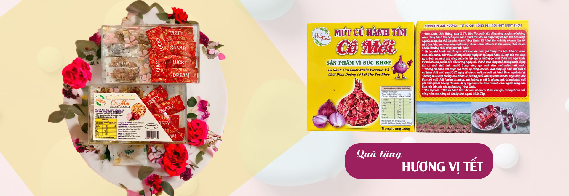 Mứt củ hành tím