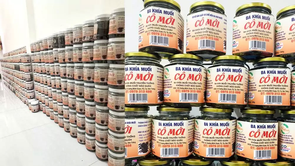 Ba khía muối Cô Mới 1