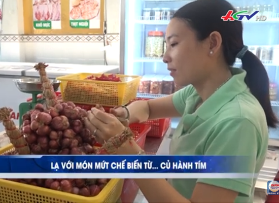 Tuyệt chiêu biến củ hành tím thành mứt
