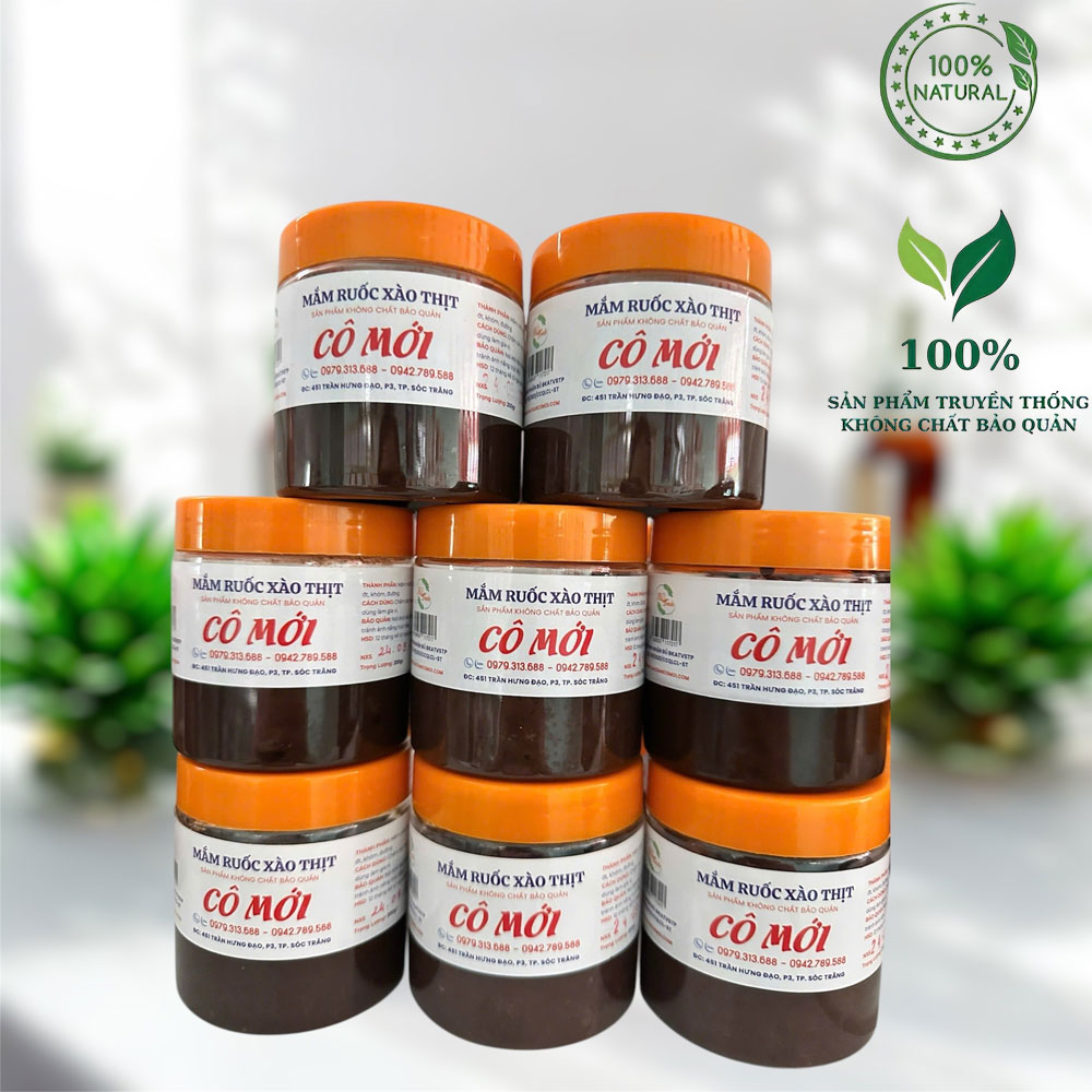 Mắm ruốc xào thịt